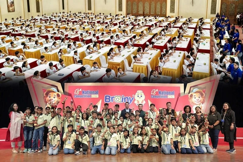 8th Brainy National Competition 2025 Celebrates India's Young Geniuses Across 100+ Cities