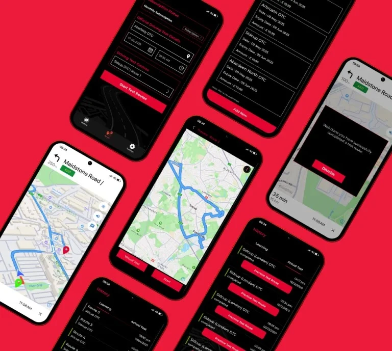 Track Driving Progress with Smart Insights on the Test Routes App