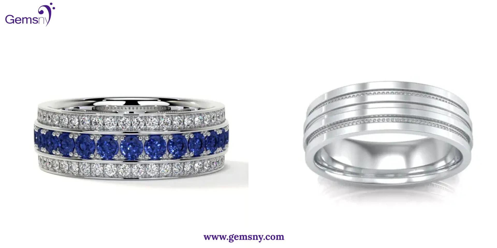 Why a Sapphire Wedding Band Is the Perfect Modern Choice