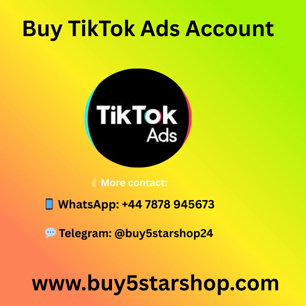 Succeed With BUY TIKTOK ADS ACCOUNT In 24 Hours
