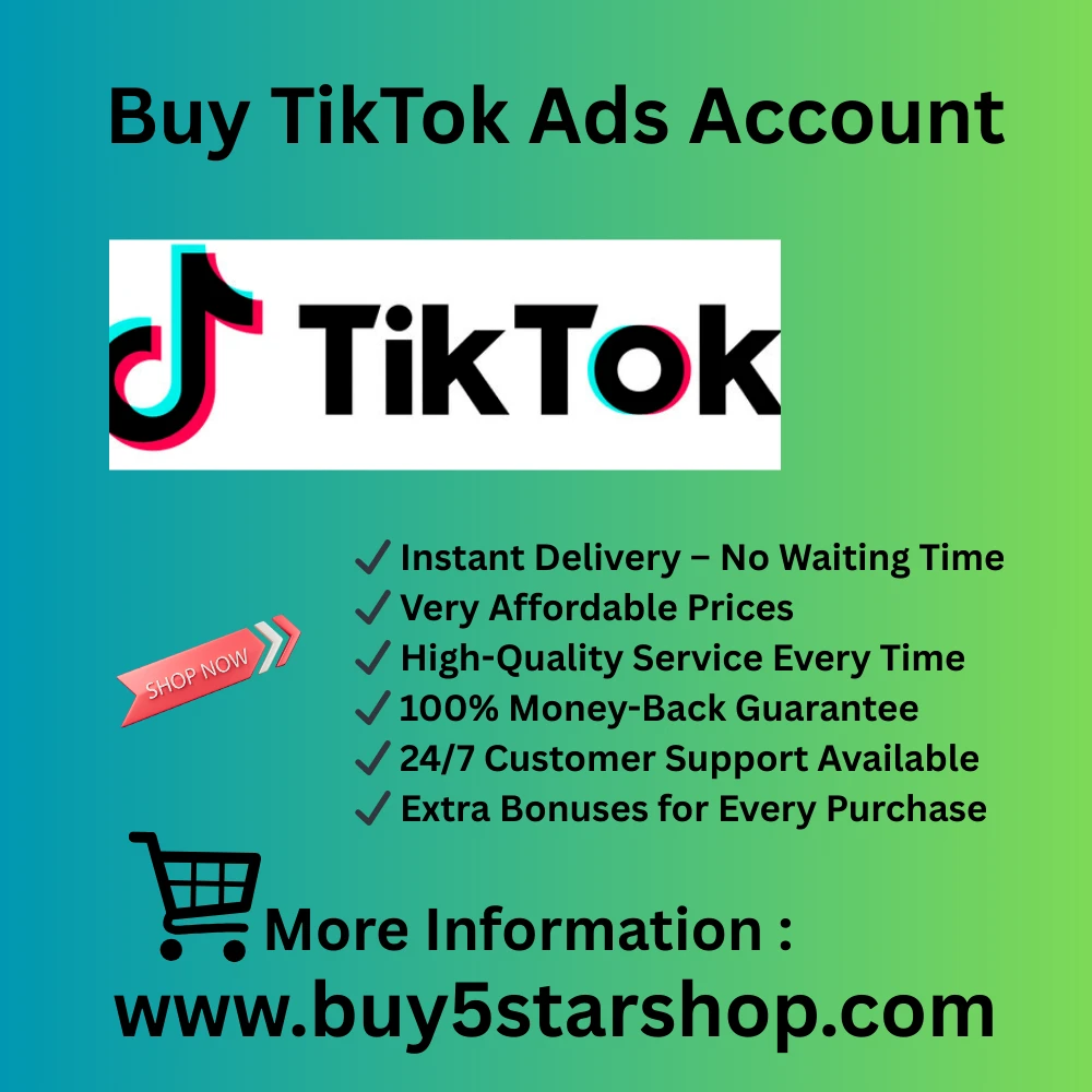 How To Learn BUY TIKTOK ADS ACCOUNT