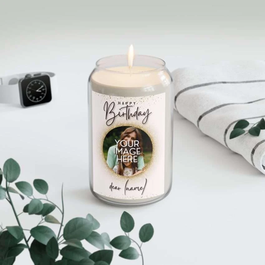 Custom Birthday Candles for Kids, Teens, and Adults by Karigar