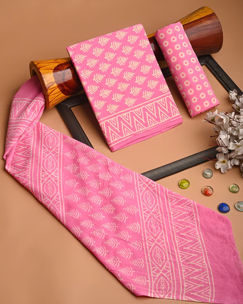 Where Can You Buy an Authentic Block Print Cotton Suit?