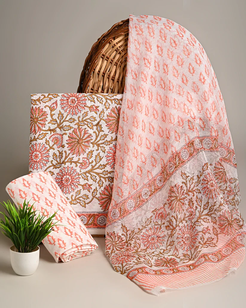 Where Can You Buy an Authentic Block Print Cotton Suit?