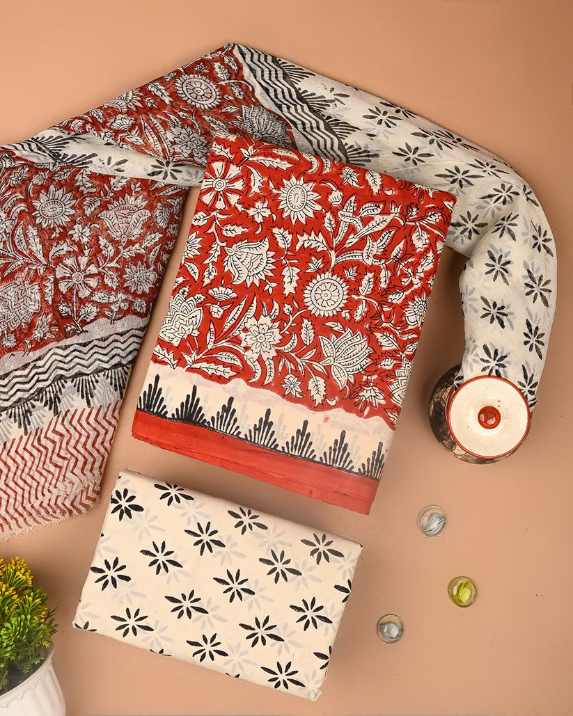 Where Can You Buy an Authentic Block Print Cotton Suit?