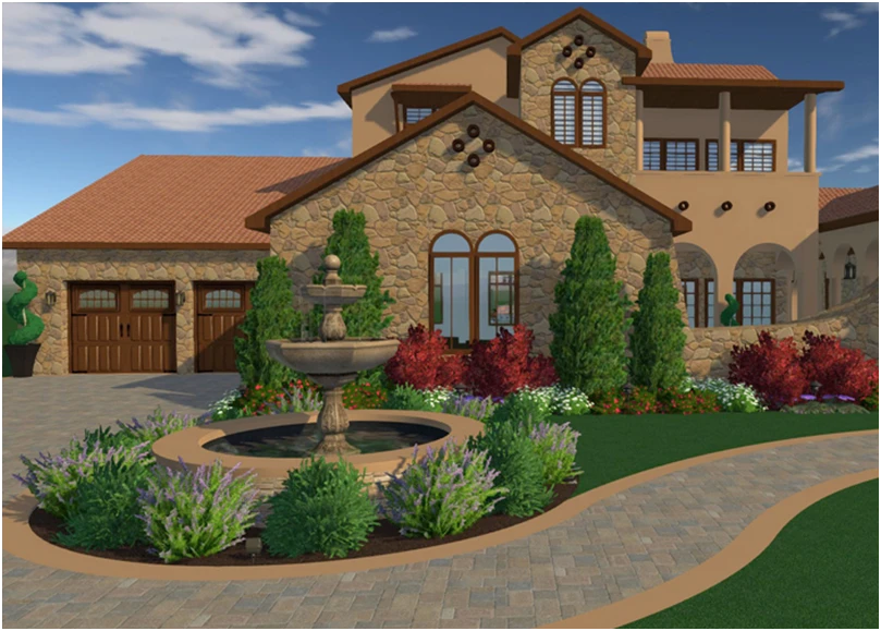 Armour Stone & Interlocking Brick Patios Maximize the Beauty in Landscaping