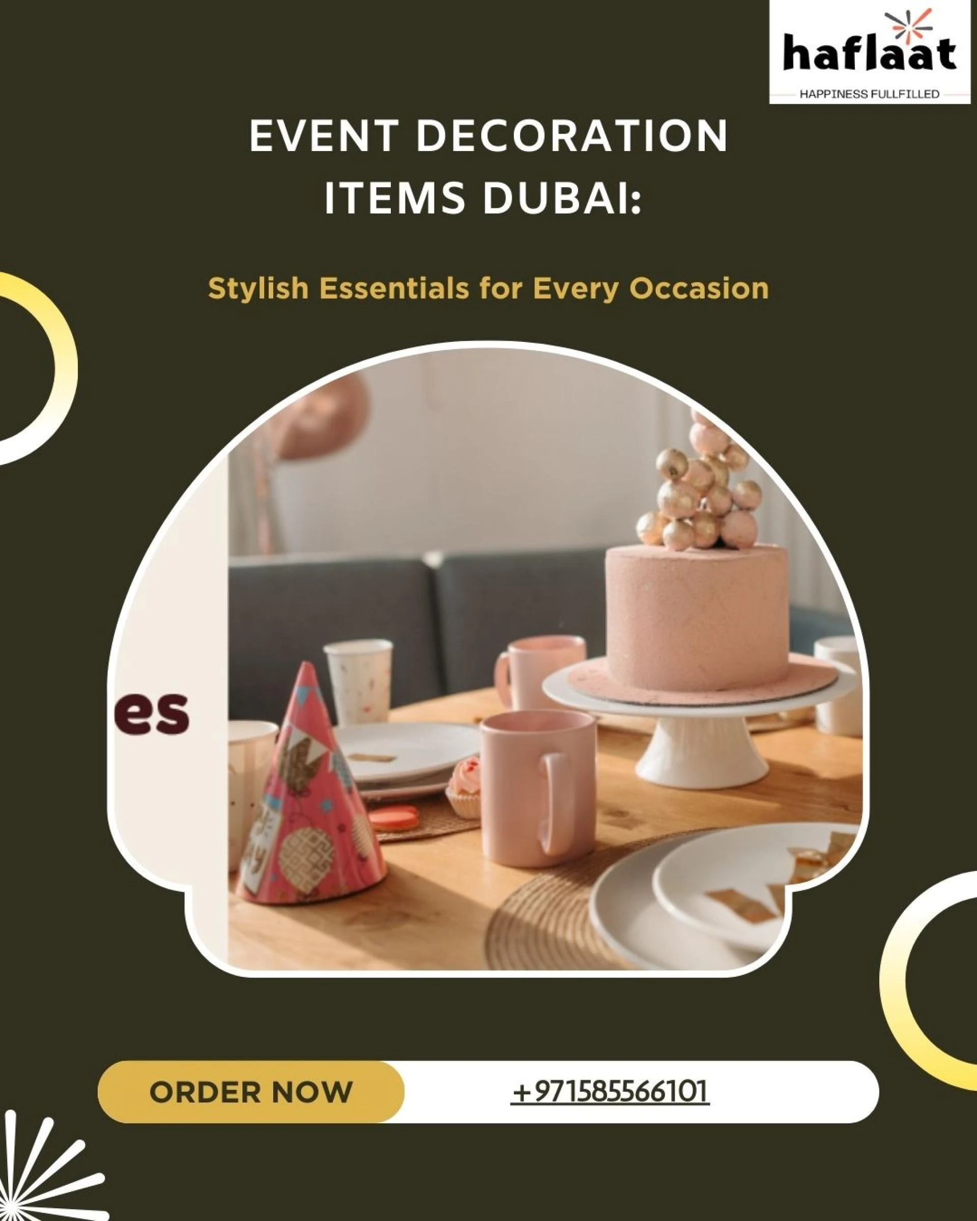 Event Decoration Items Dubai: Stylish Essentials for Every Occasion