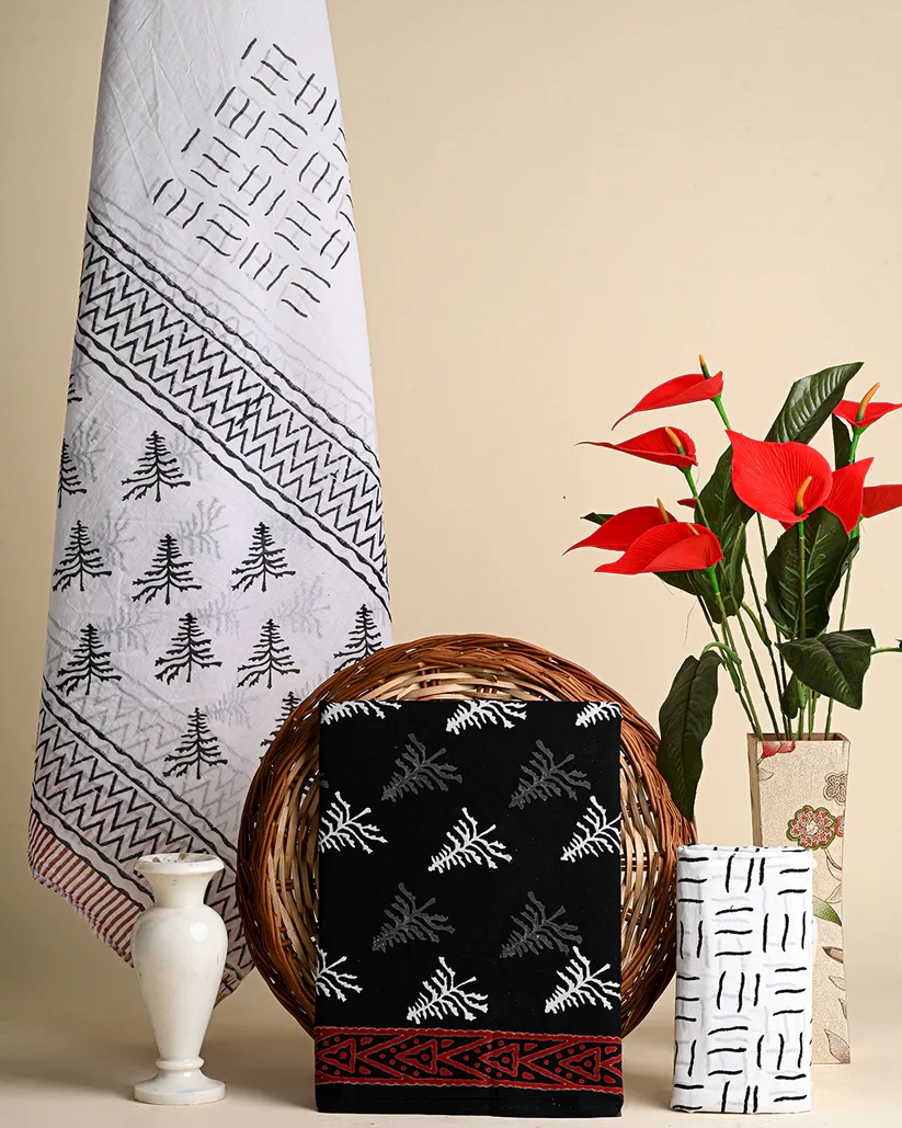 Discover the Beauty of Jaipuri Cotton Suits Online at Bagru Store