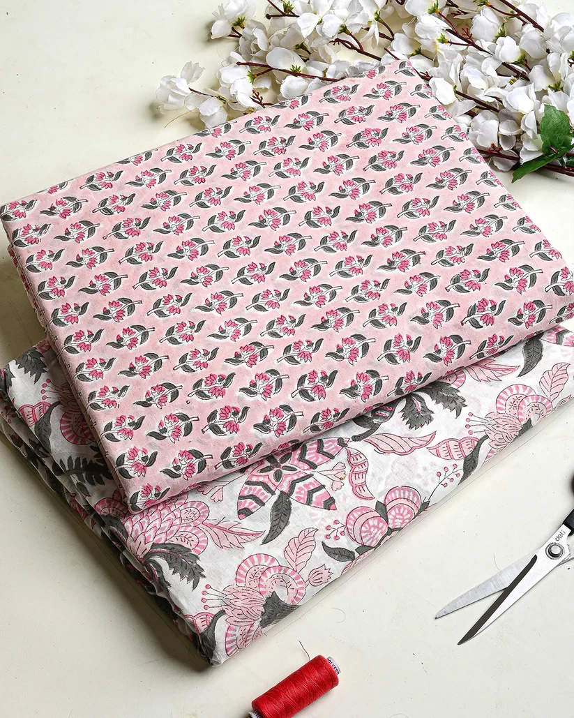 Discover the Beauty of Jaipuri Cotton Suits Online at Bagru Store