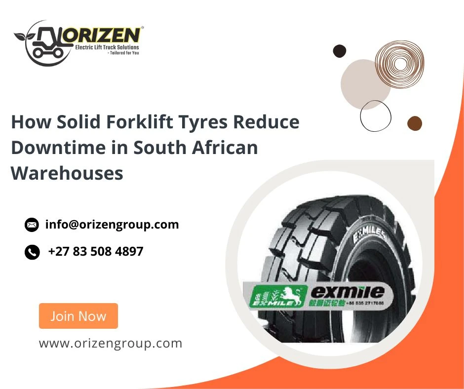 How Solid Forklift Tyres Reduce Downtime in South African Warehouses