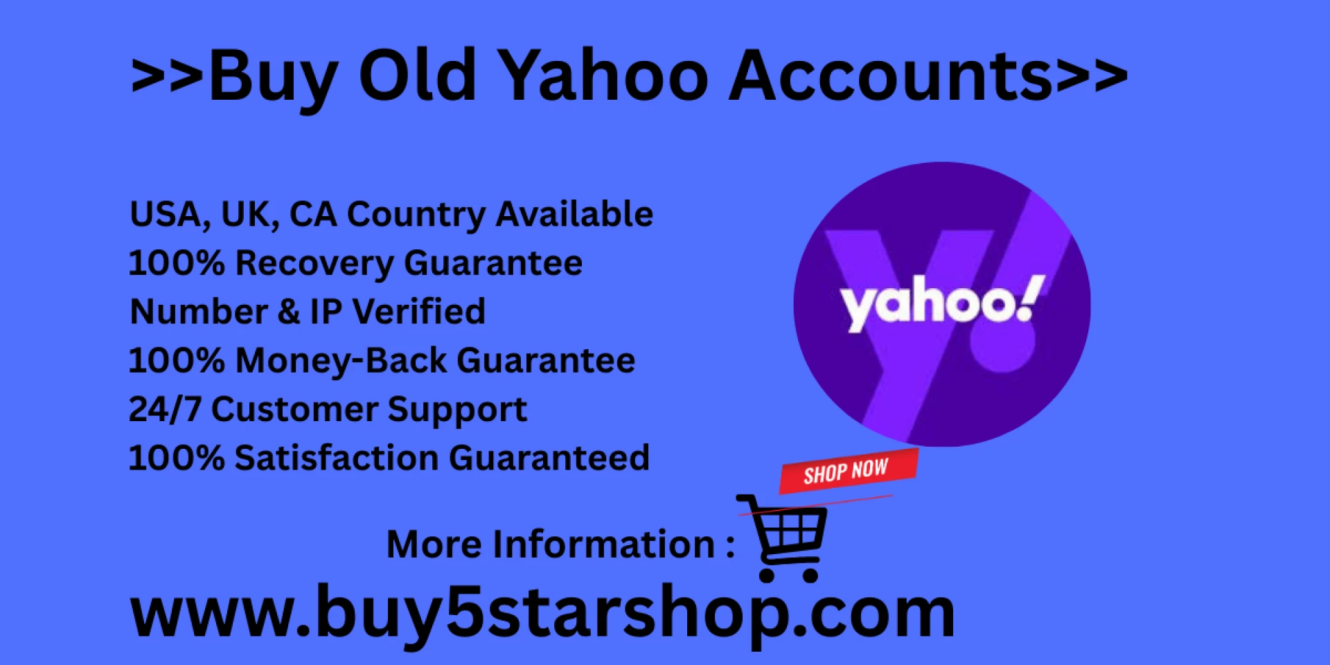 Best quality to BUY OLD YAHOO ACCOUNTS Like A Pro