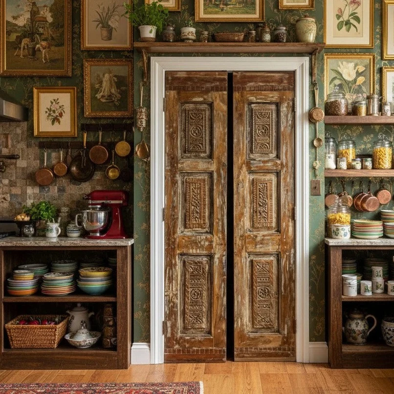 10 Ways to Style Carved Doors in Apartments