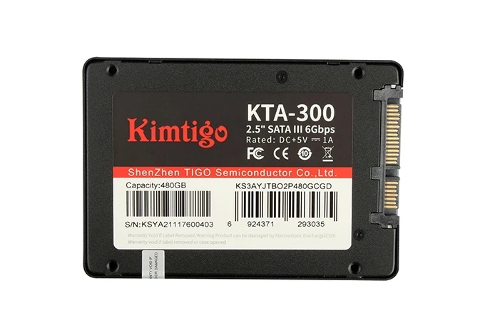 KTA-300 120GB/240GB/480GB/960GB SSD 2.5 INCH