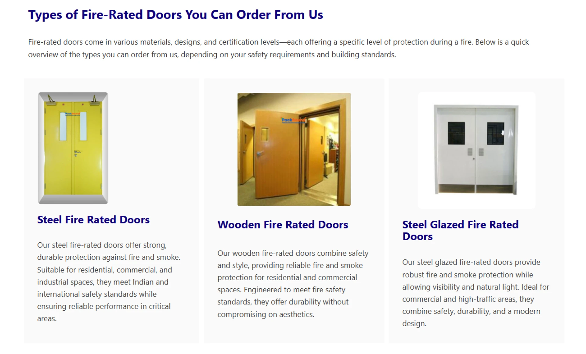 Fire-Rated Doors: Engineered for Safety, Durability and Acoustic Excellence