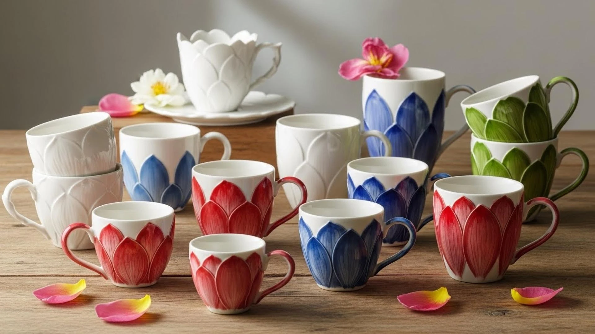 Cup Petal Cutlery Set – A Modern Blend of Style, Function, and Everyday Convenience