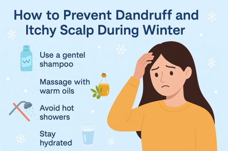 Winter Scalp SOS: How to Prevent Dandruff & Itchy Scalp Effectively