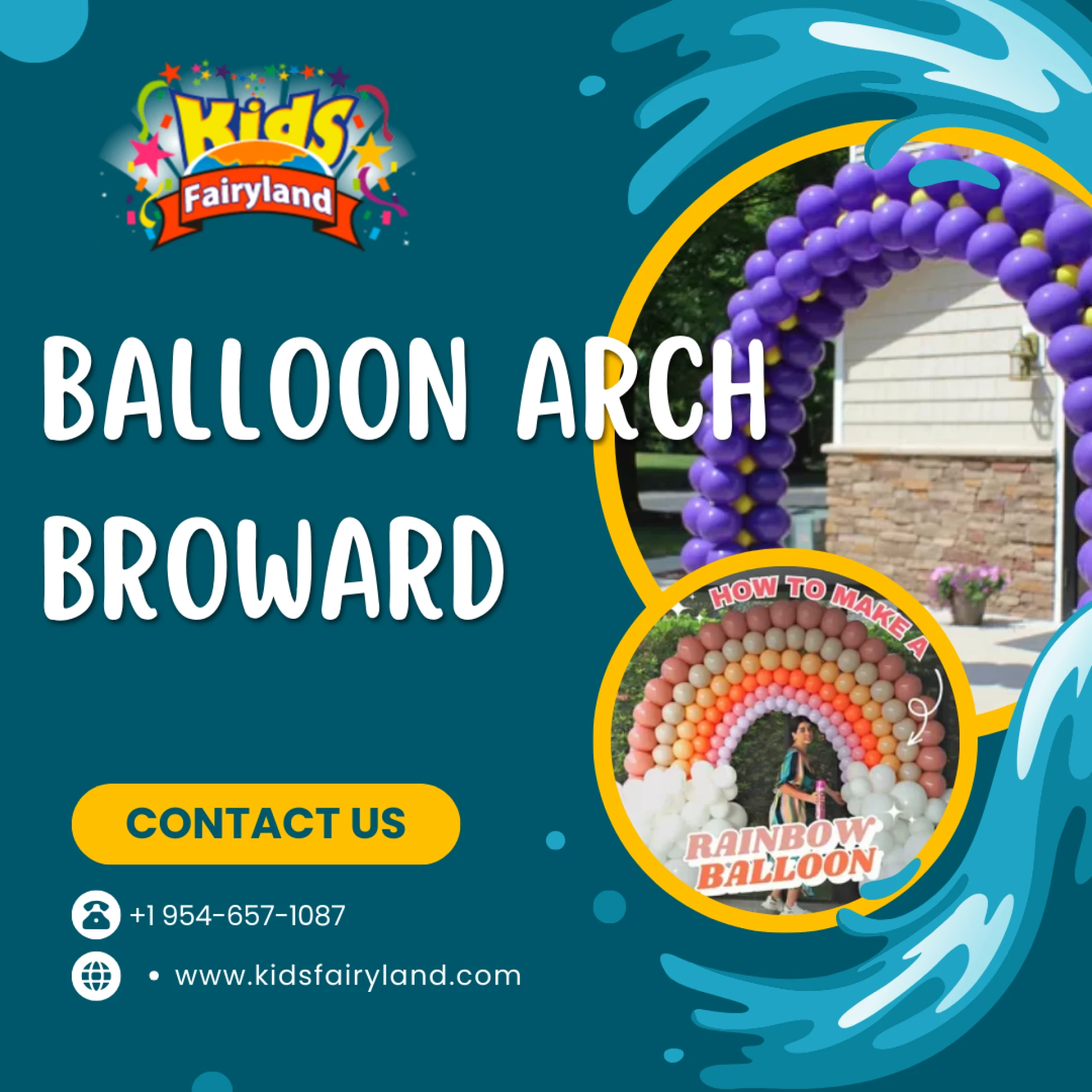 Luxury Balloon Arch Broward for Indoor & Outdoor Events