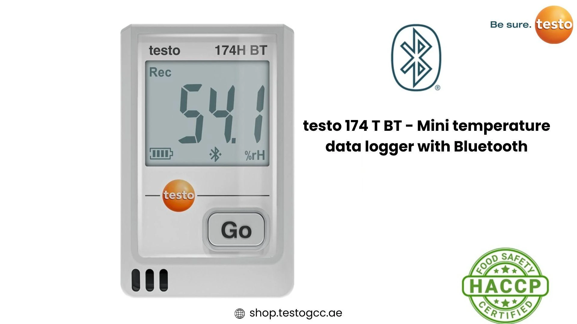 Reliable Temperature & Humidity Tracking with the Testo 174 H BT Mini Data Logger