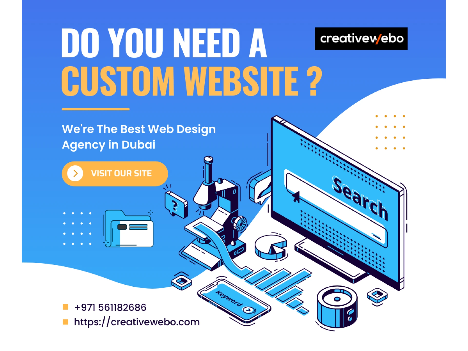 Web Design Agency in Dubai: CreativeWebo’s High-Performance Approach to Modern Digital Experiences
