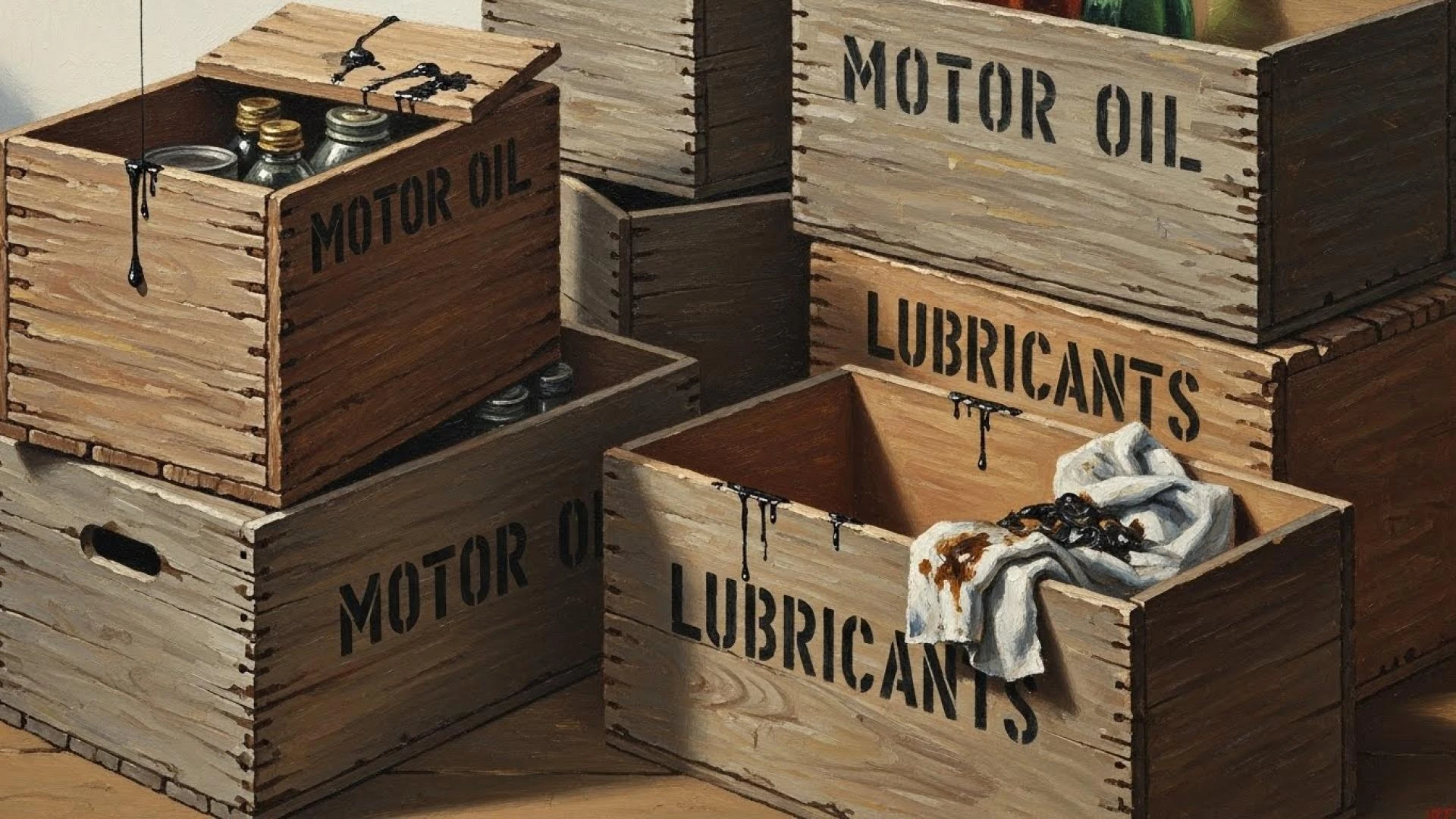 Durable Oil Boxes for Safe Storage and Branding
