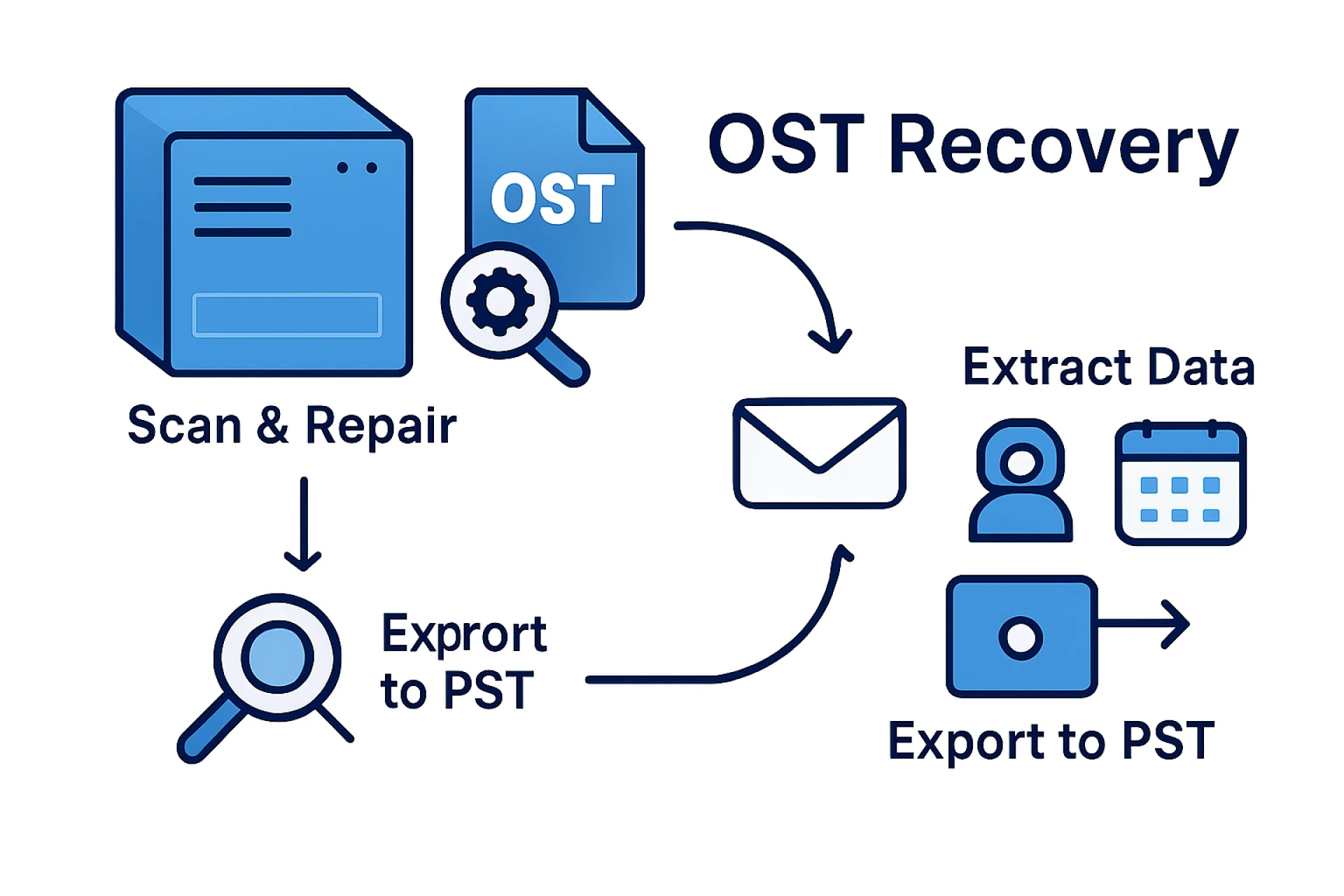 OST To PST Converter – The Smart Way to Recover & Access Outlook Data