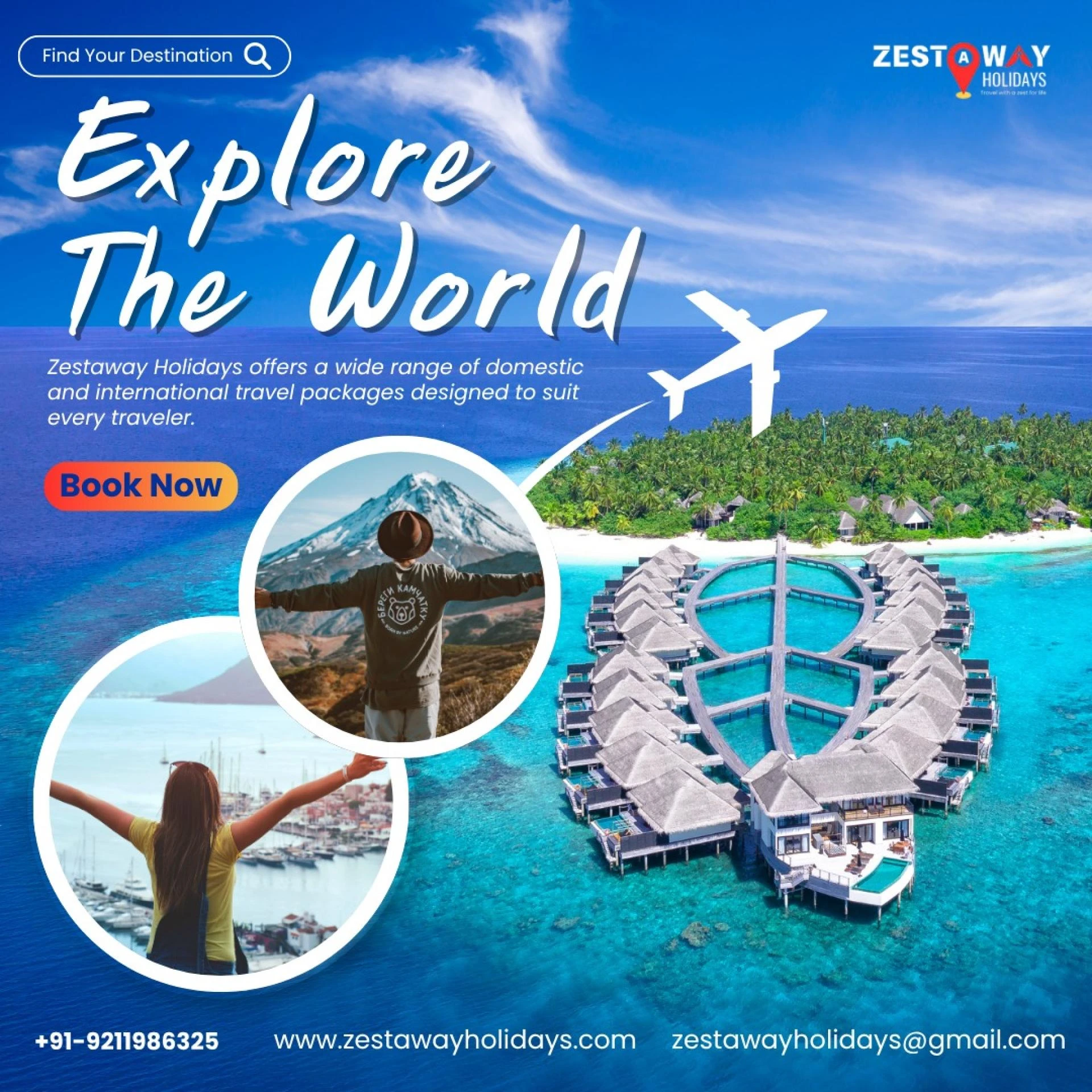 Why Zestaway Holidays is the Best Tour and Travel Company in Delhi for International Packages