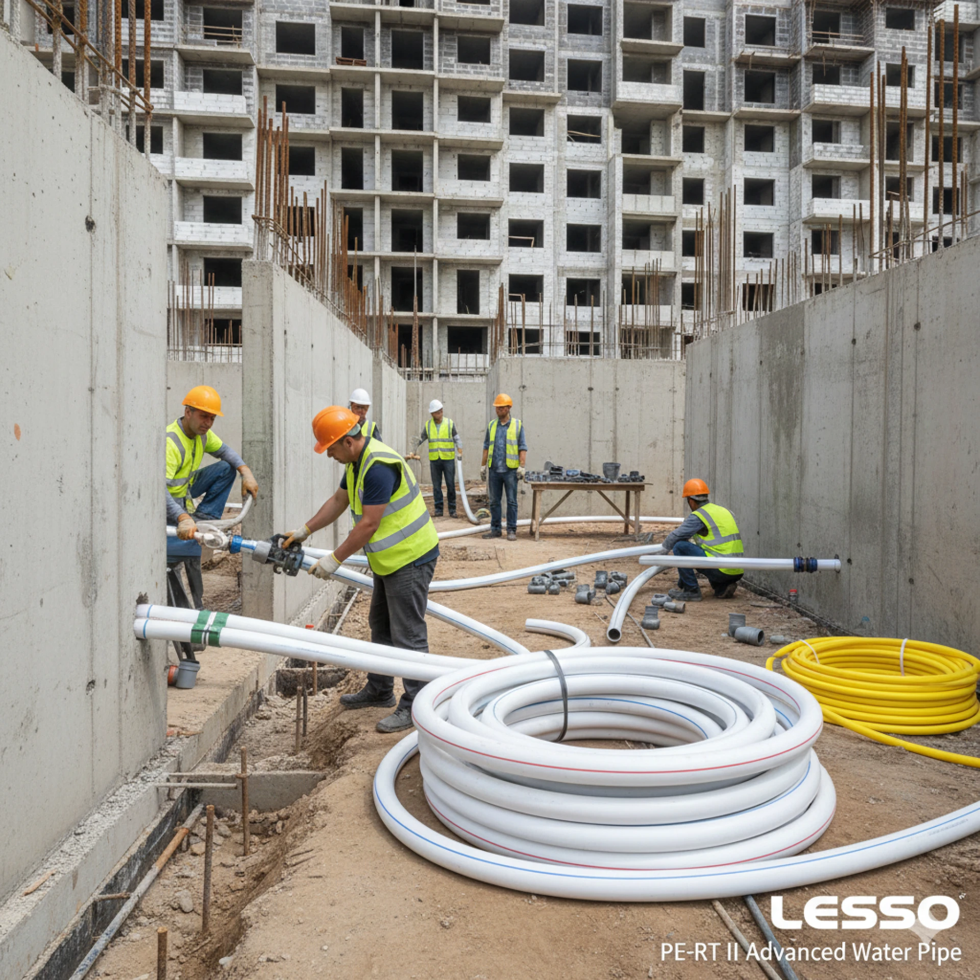 The Future of Water: LESSO's Advanced PE-RT II Pipe Reshapes Plumbingt Title