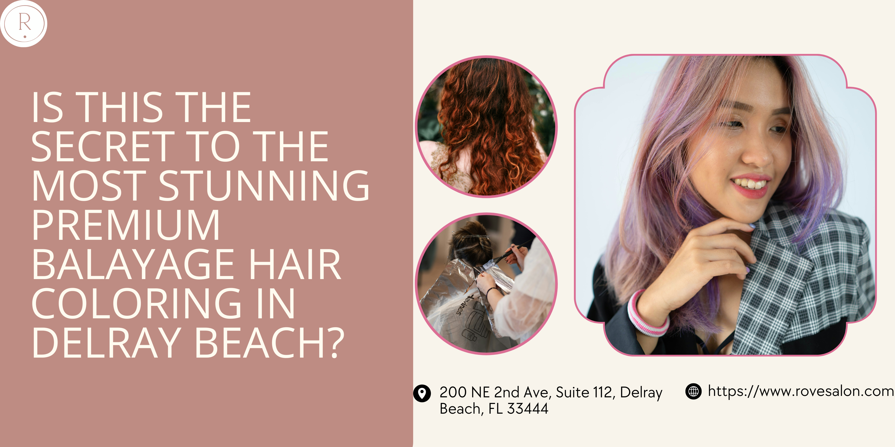 Is This the Secret to the Most Stunning Premium Balayage Hair Coloring in Delray Beach?