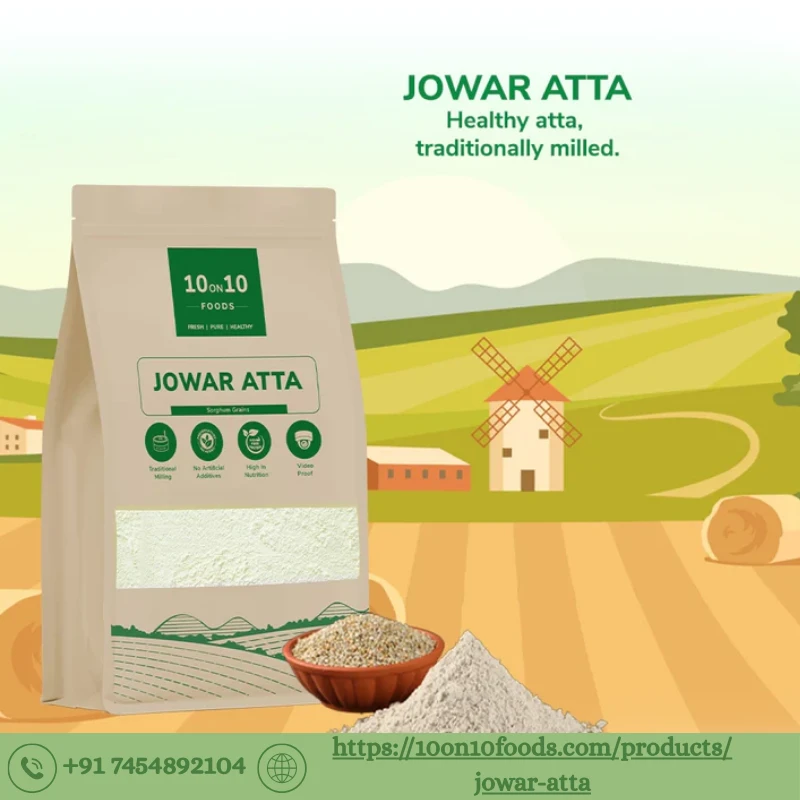 Why Jowar Atta Is Gaining Popularity Worldwide? | Uses & Nutrition | 10on10foods