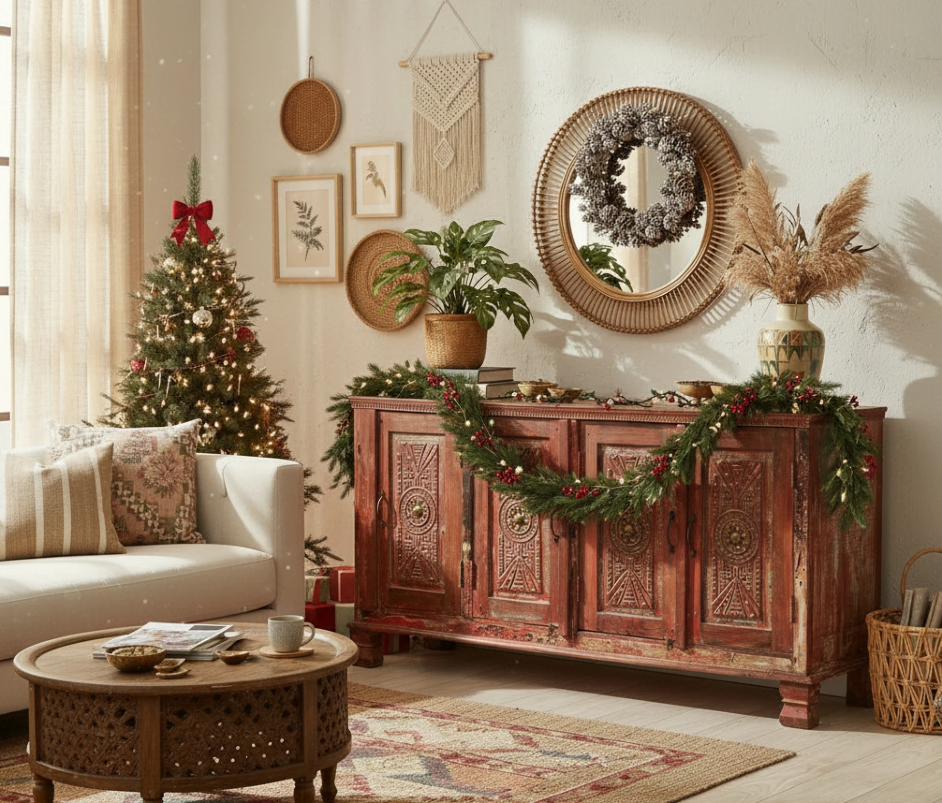 Vintage Farmhouse Allure: Handcrafted Shabby Chic Buffets & Sideboards