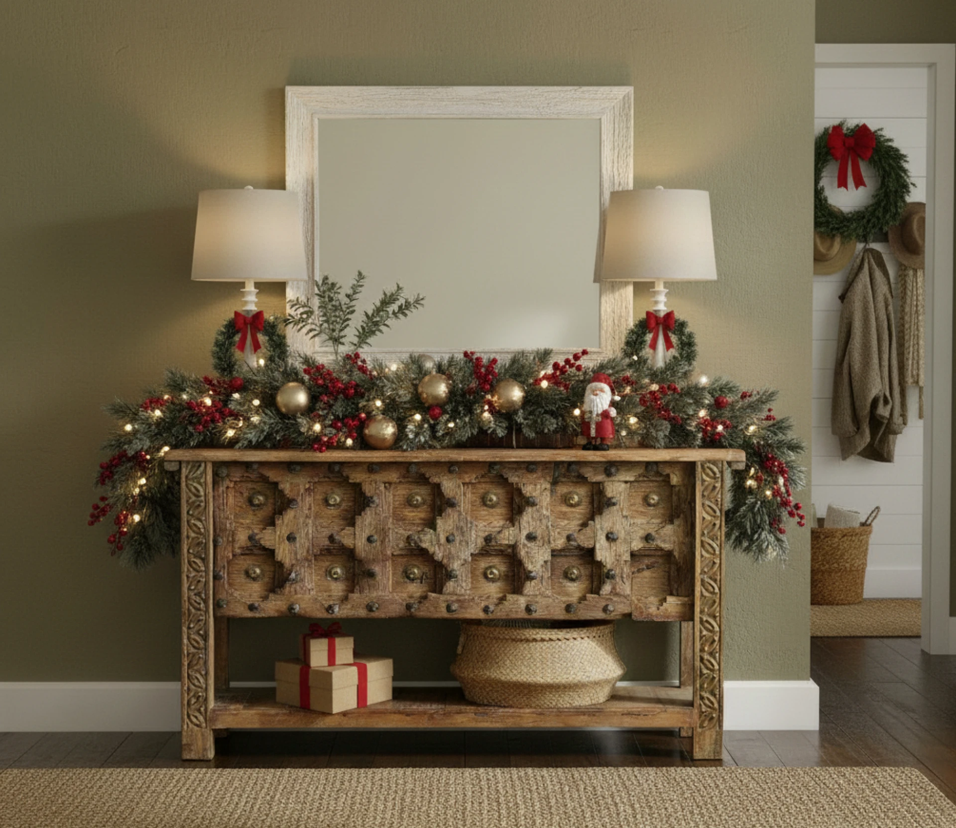 Vintage Farmhouse Allure: Handcrafted Shabby Chic Buffets & Sideboards