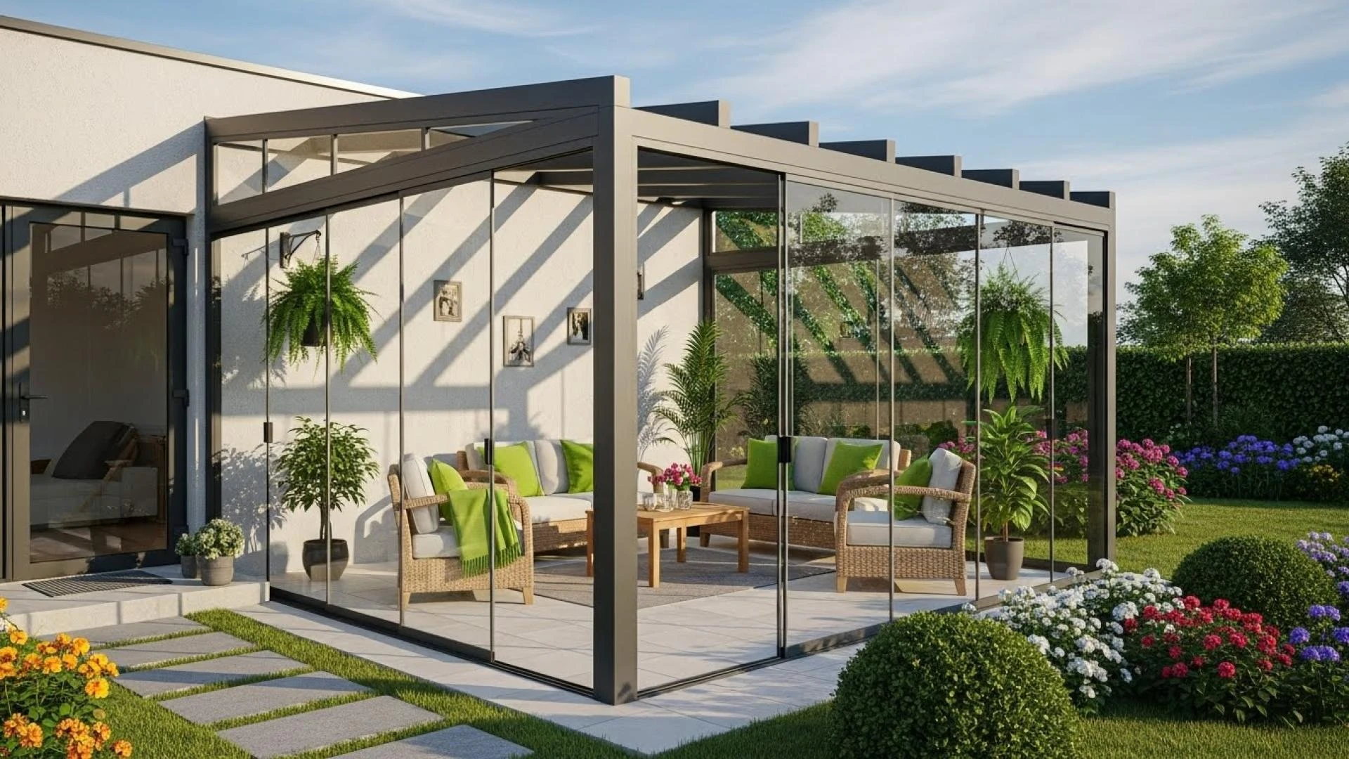8 Premium Outdoor Garden Aluminum Glass Rooms Solutions
