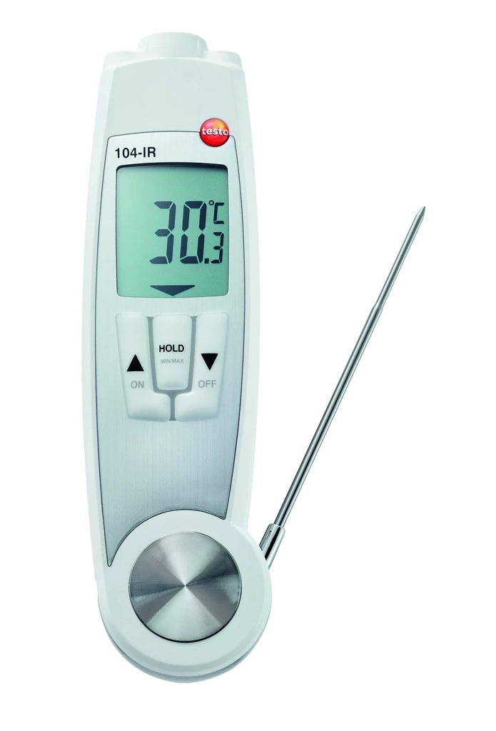 Ensuring Accurate Food Temperature Checks with the Testo 104 IR Thermometer 