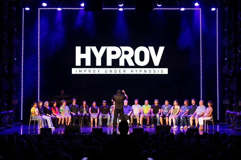 Wild Hypnosis Improv Show HYPROV Rocks Harrah’s Las Vegas