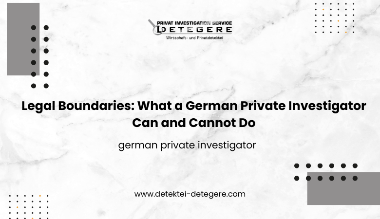 german private investigator