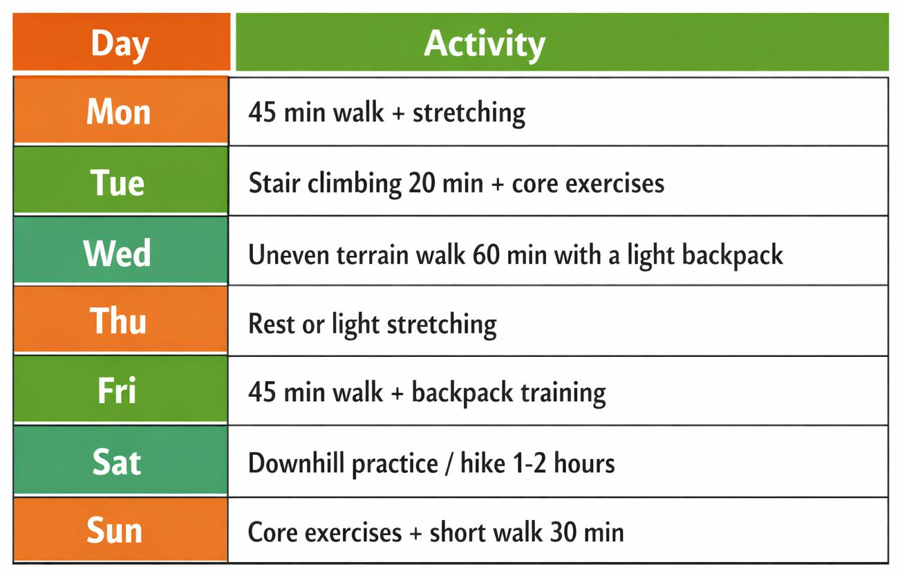 Sample Weekly Training Plan (You Can Follow This!)