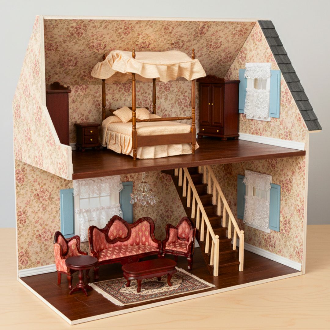 Dollhouse Miniature Furniture for Victorian Dollhouses - Real Good Toys