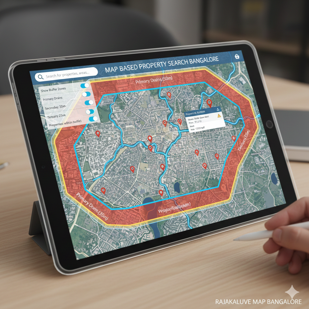 Understanding Rajakaluve Bangalore Through Map Based Property Search