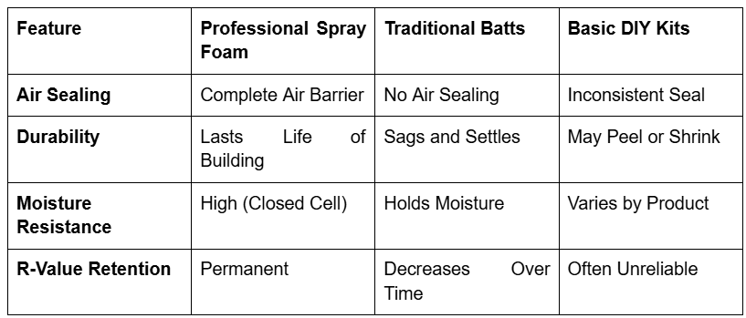 What’s Behind the Trust in Spray Foam Experts