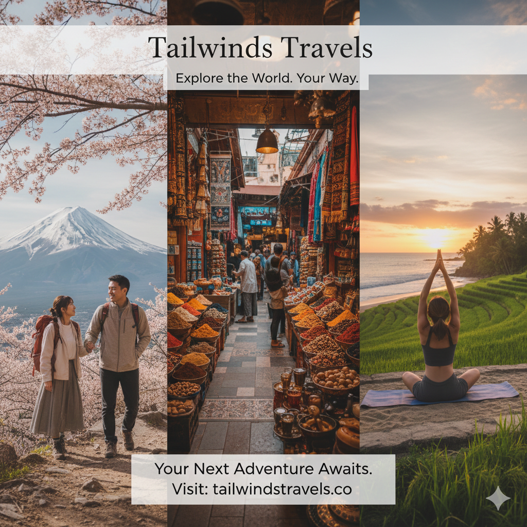 Discover Your Next Adventure with Tailwinds Travels: Singapore's Premier Travel Agency