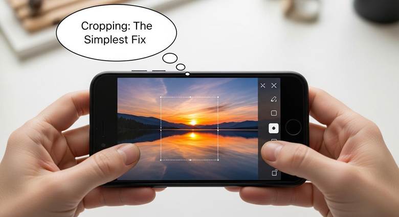 A person holding a phone with a sunset on the water

AI-generated content may be incorrect.