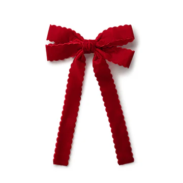 CHRISTMAS BOW CLIP