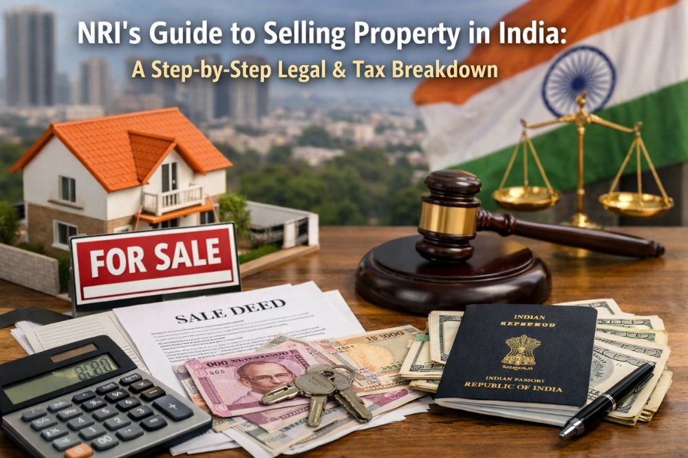 NRI's Guide to Selling Property in India: Taxation, TDS Rules & RBI Compliance