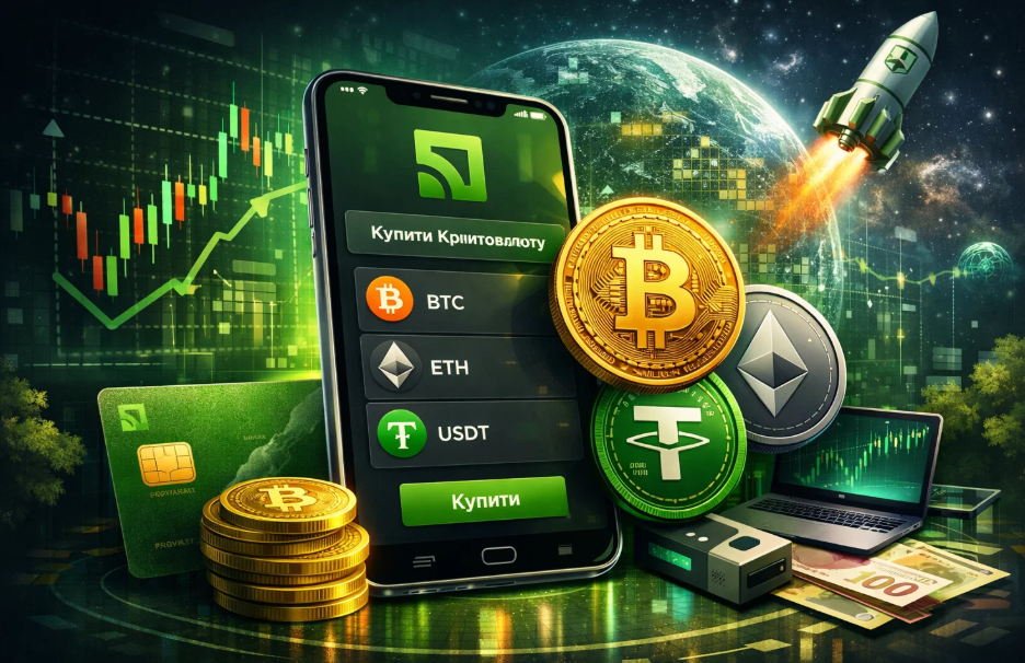 Як купити крипту через Приват24 у 2025 році: повний гід для початківців і тих, хто вже має досвід