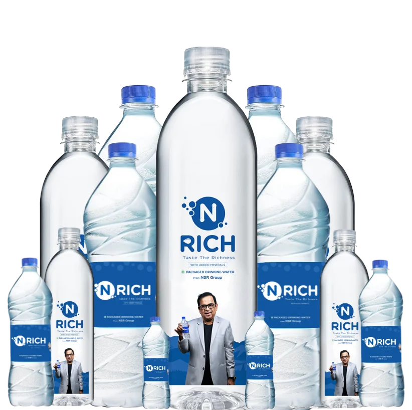 Top Bottled Water Brands in India | Why Nrich Water Stands Out