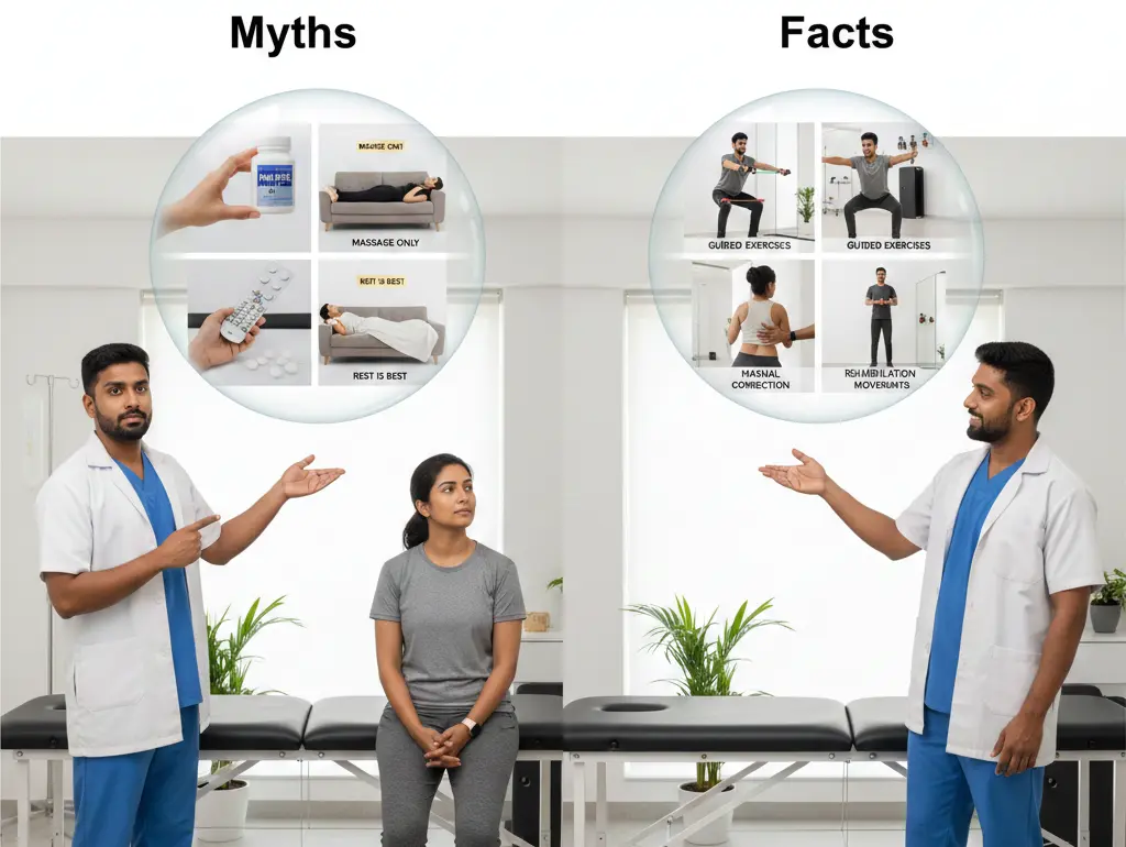 Physiotherapy Myths vs Facts: What Really Works for Pain Relief