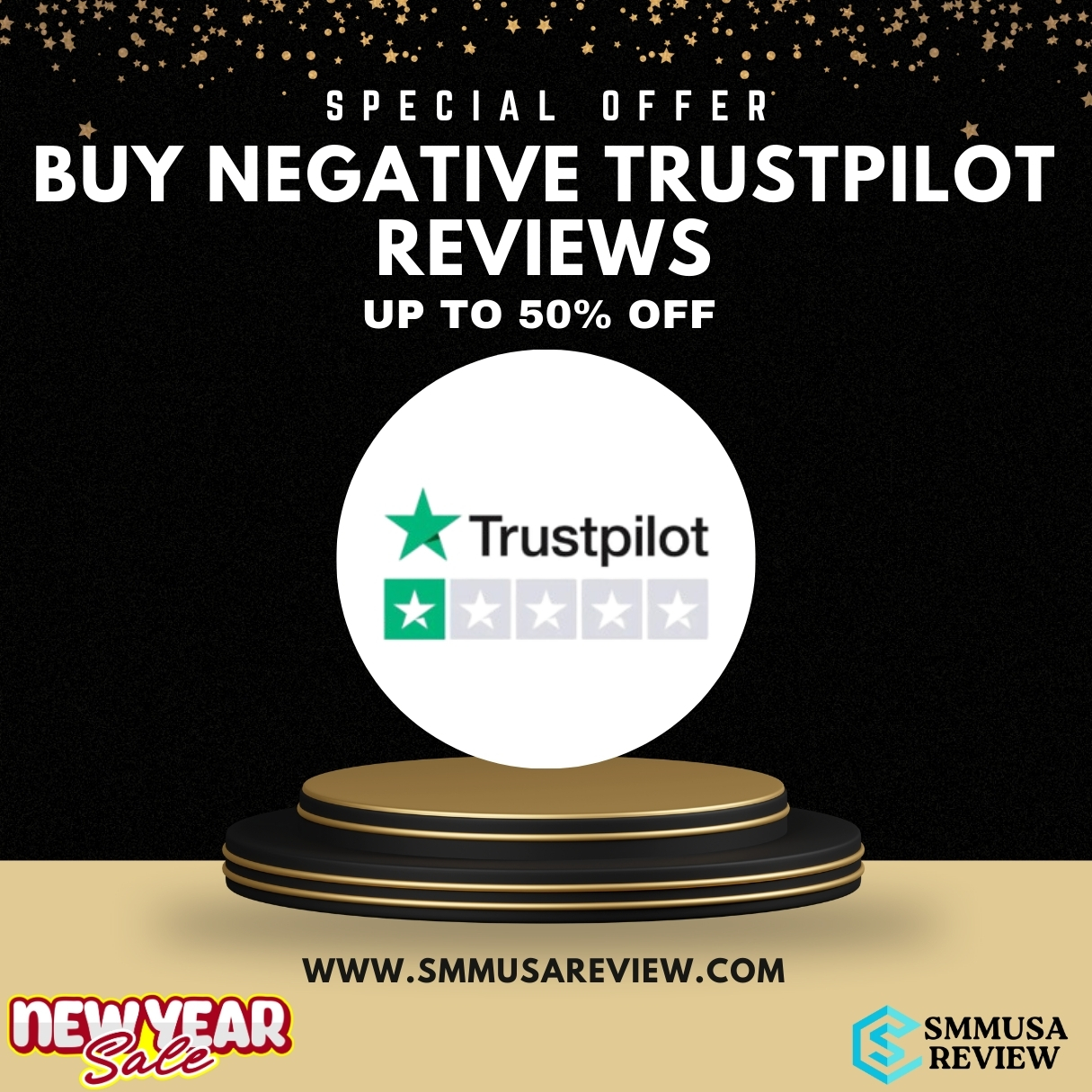 Buy Negative Trustpilot Reviews: Limited Time New Year Offer