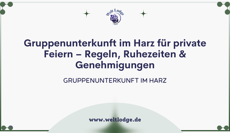 gruppenunterkunft im harz