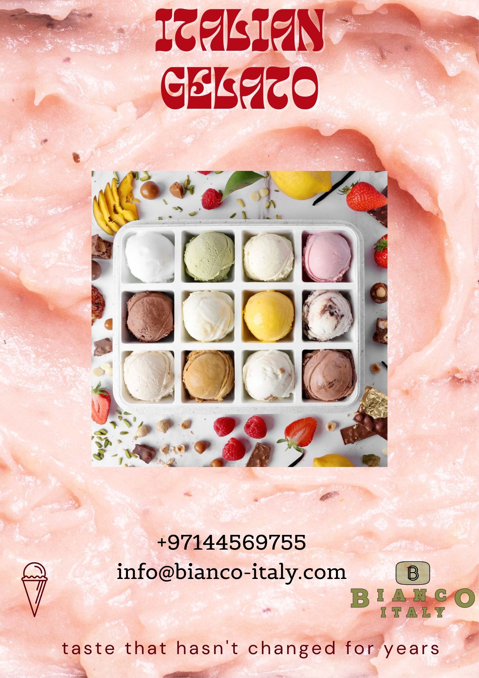 Italian Gelato Flavours To Taste