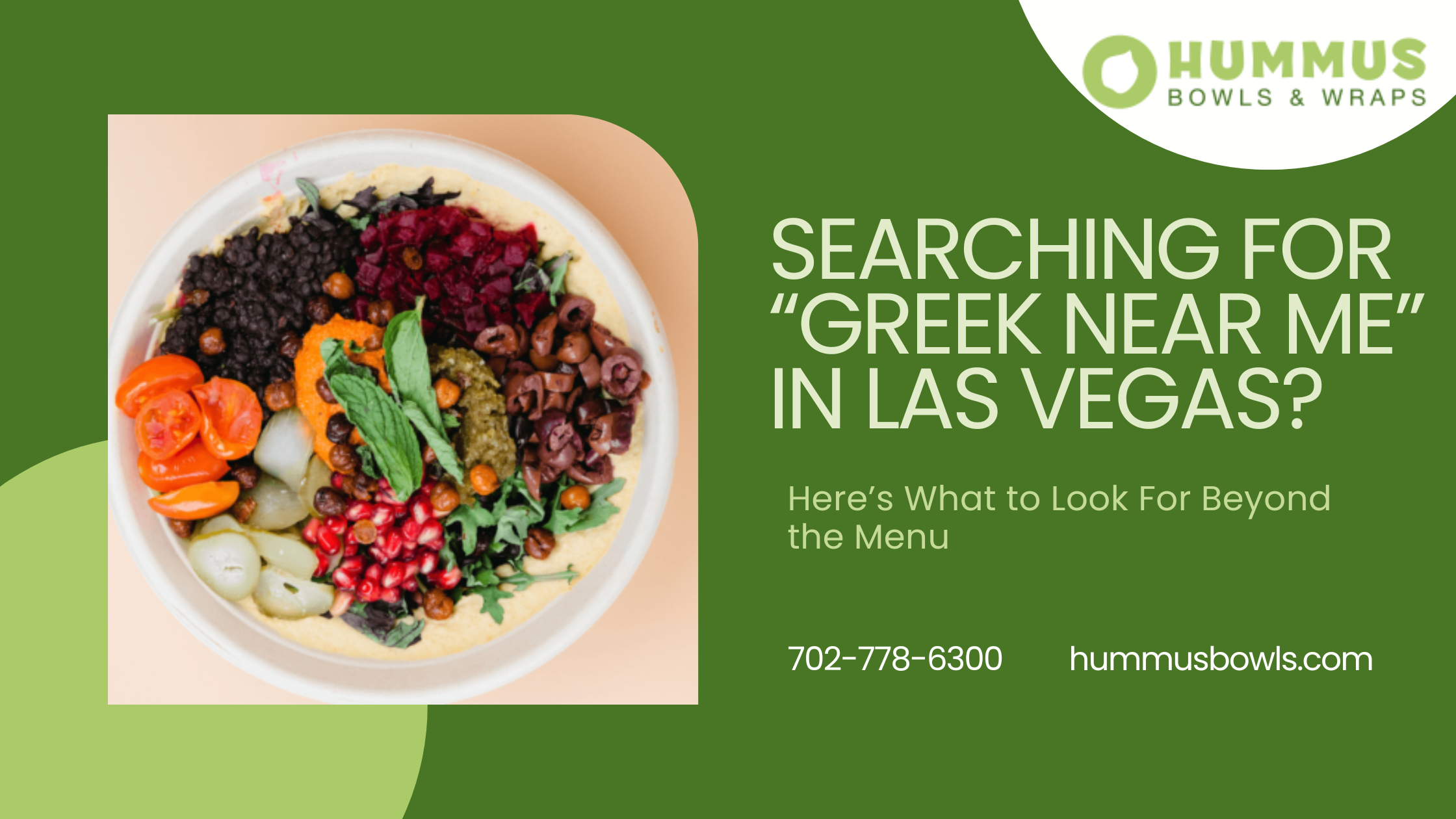 Searching for “Greek Near Me” in Las Vegas? Here’s What to Look For Beyond the Menu
